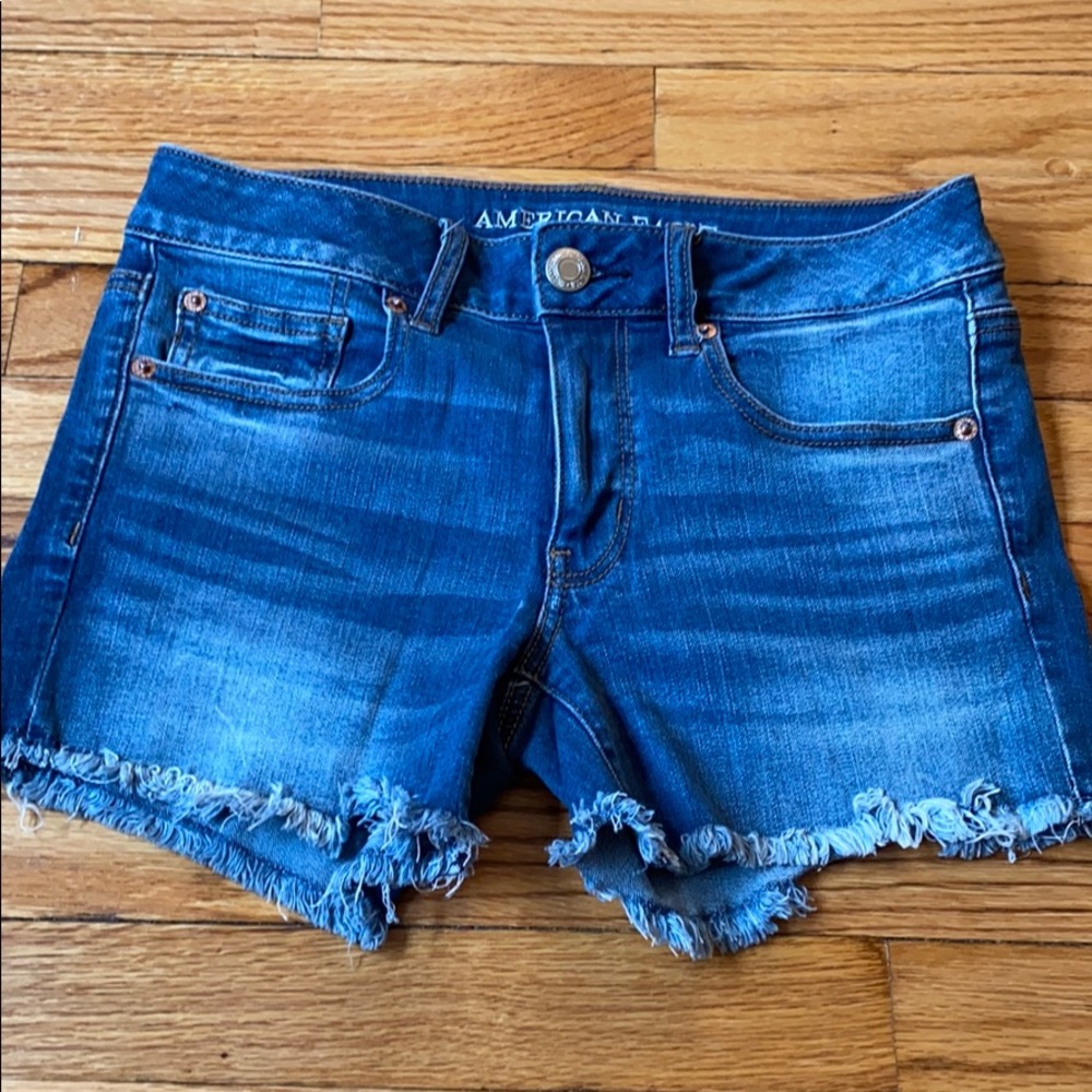 american eagle jean shorts